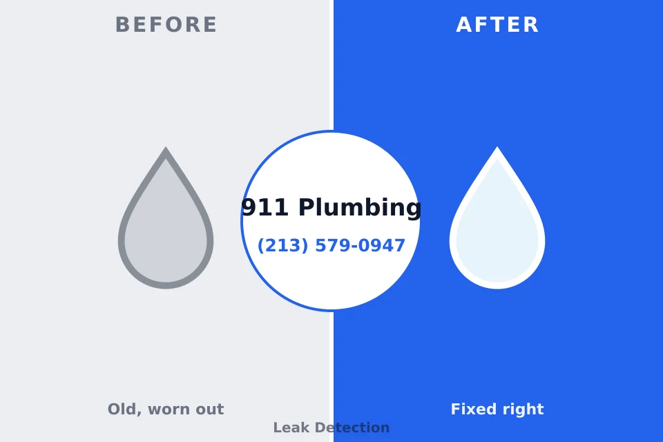 Before and after: plumbing company Philadelphia, MS